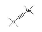 1-trimethylsilyl-2-trimethylgermylacetylene结构式