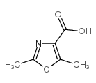 2,5-二甲基恶唑-4-羧酸结构式