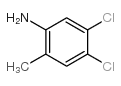 4,5-二氯-2-甲基苯胺结构式