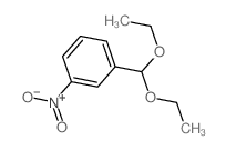 Benzene,1-(diethoxymethyl)-3-nitro- Structure