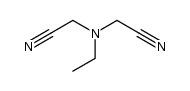 ethylimino-di-acetonitrile Structure