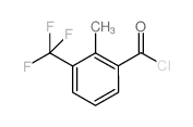 2-Methyl-3-(trifluoromethyl)benzoyl chloride Structure