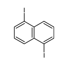 1,5-二碘萘结构式