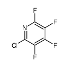 2-chloro-3,4,5,6-tetrafluoropyridine Structure