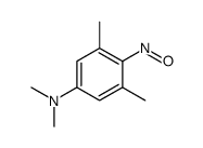 N,N,3,5-tetramethyl-4-nitrosoaniline Structure