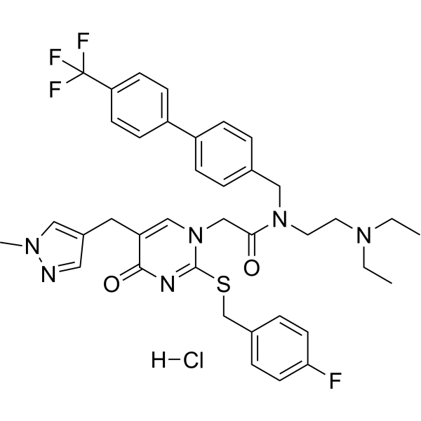 SB-435495 hydrochloride结构式
