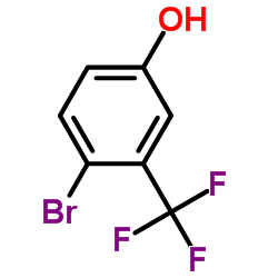 3-三氟甲基-4-溴苯酚结构式