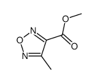 4-methyl-furazan-3-carboxylic acid methyl ester Structure