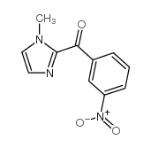 (1-甲基-1H-咪唑-2-基)-(3-硝基苯基)-甲酮结构式