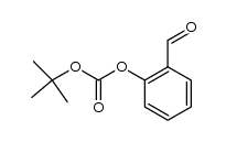 carbonic acid tert-butyl ester 2-formyl-phenyl ester Structure