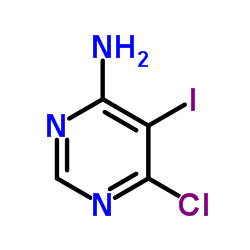 6-氯-5-碘嘧啶-4-胺图片