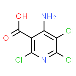 4-amino-2,5,6-trichloropyridine-3-carboxylic acid Structure