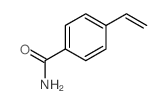 4-乙烯苯甲酰胺(9ci)结构式
