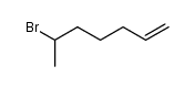 6-Bromo-1-heptene结构式