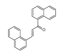 1-α-naphthoyl-2-α-naphthylethylene结构式