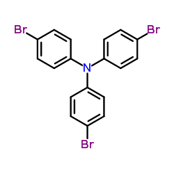 三(4-溴苯)胺结构式