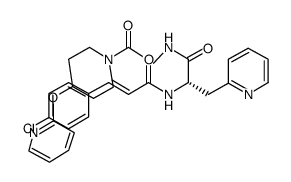 (2E)-3-(4-Chlorophenyl)-N-[(1S)-2-oxo-2-({2-oxo-2-[4-(2-pyridyloxy)-1-piperidinyl]ethyl}amino)-1-(2-pyridylmethyl)ethyl]-acrylamide Structure