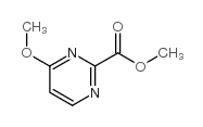 4-甲氧基-2-嘧啶羧酸甲酯结构式