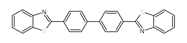 2,2'-[1,1'-biphenyl]-4,4'-diylbis-benzothiazole结构式
