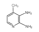 4-甲基-2,3-二氨基吡啶结构式