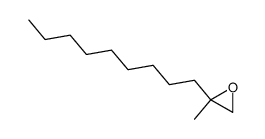 2-methyl-1,2-epoxyundecane结构式