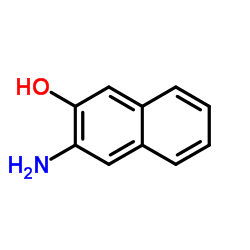 2-氨基3-羟基萘结构式