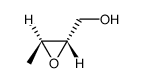 trans-2,3-epoxybutan-1-ol结构式