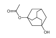 金刚烷-1,3-二醇单乙酸酯结构式