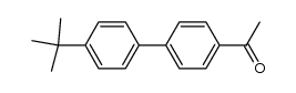 1-(4'-tert-butylbiphenyl-4-yl)ethanone结构式