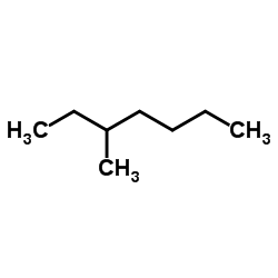 3-Methylheptane Structure