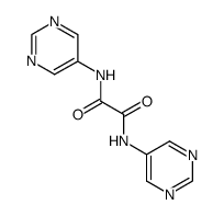N,N'-di-pyrimidin-5-yl-oxalamide结构式