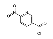 3-Pyridinecarbonyl chloride, 6-nitro- (9CI) Structure