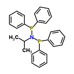 Bis(diphenylphosphino)(isopropyl)amine Structure