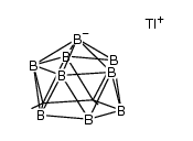 thallium-decahydro-7,8-dimethyl-7,8-dicarba-nido-undecaborate(1-) Structure