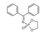 N-(2-oxo-1,3,2λ5-dioxaphospholan-2-yl)-1,1-diphenylmethanimine结构式