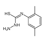 N-(2,5-二甲基苯基)肼硫代甲酰胺结构式