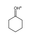cyclohexanone, protonated form结构式
