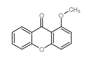 1-甲氧基氧杂蒽-9-酮结构式
