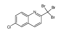 6-chloro-2-tribromomethyl-quinoline Structure