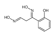 1-(2'-hydroxyphenyl)-propane-1,3-dione-1,3-dioxime结构式