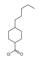 4-pentylcyclohexane-1-carbonyl chloride结构式