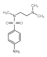 4-氨基-n-[2-(二甲基氨基)乙基]-n-甲基苯磺酰胺结构式