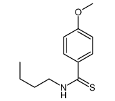 N-butyl-4-methoxybenzenecarbothioamide Structure