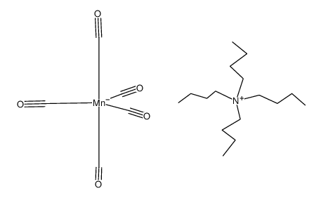 tetrabutylammonium pentacarbonylmanganate(I)结构式
