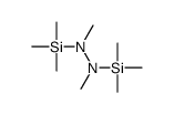 1,2-dimethyl-1,2-bis(trimethylsilyl)hydrazine结构式
