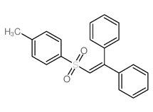Benzene,1-[(2,2-diphenylethenyl)sulfonyl]-4-methyl-结构式