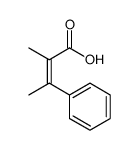 (2E)-2-Methyl-3-phenyl-2-butenoic acid结构式