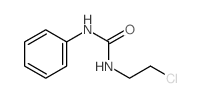 1-(2-chloroethyl)-3-phenyl-urea结构式