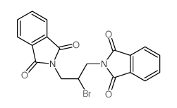 Phthalimide,N,N'-(2-bromotrimethylene)di- (8CI)结构式