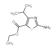 2-氨基-4-异丙基噻唑-5-甲酸乙酯结构式